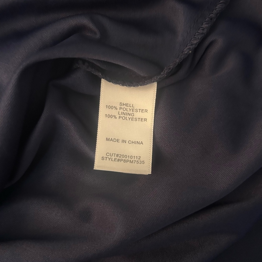 Elegant Navy Women's Casual Dress - Picture 4 of 5